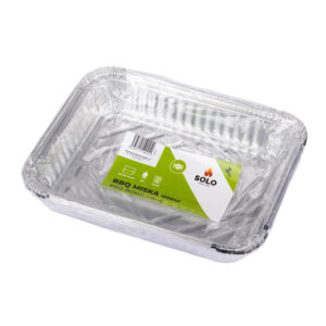 SOLO Obdélníková BBQ miska 228*178*44 mm, 1050 ml / 3ks