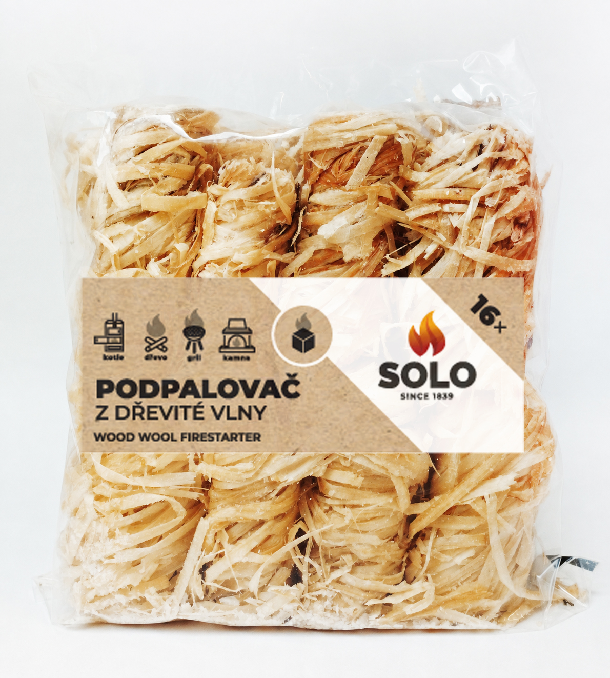 SOLO podpalovač SVITKY 16 ks