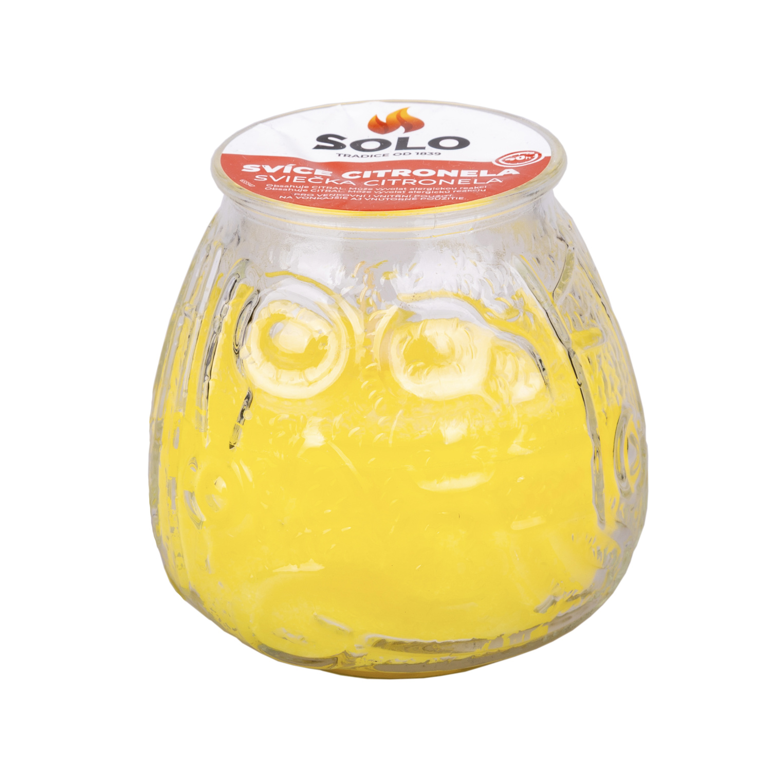 SOLO svíce CITRONELA 205 g