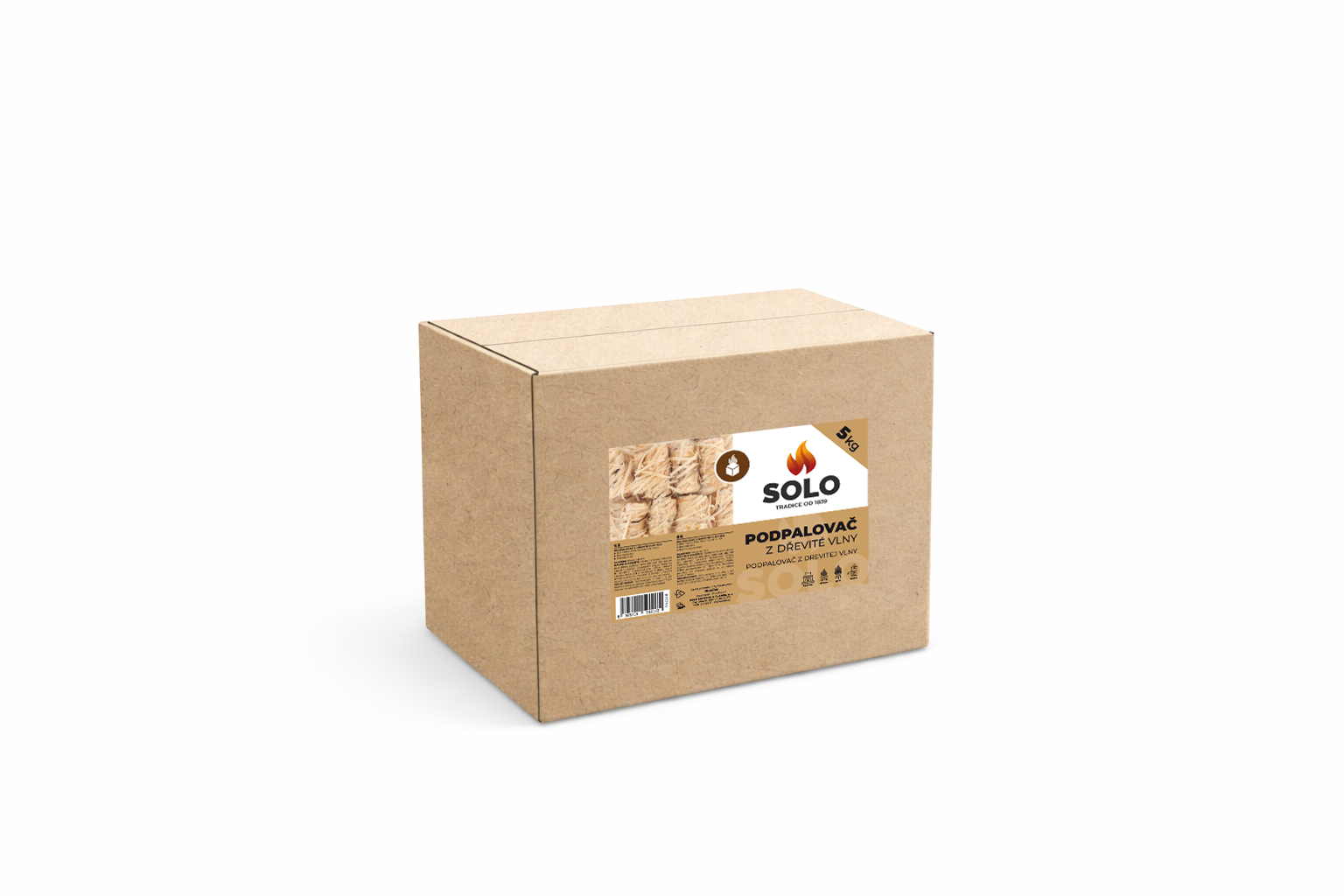 SOLO podpalovač SVITKY 5 kg