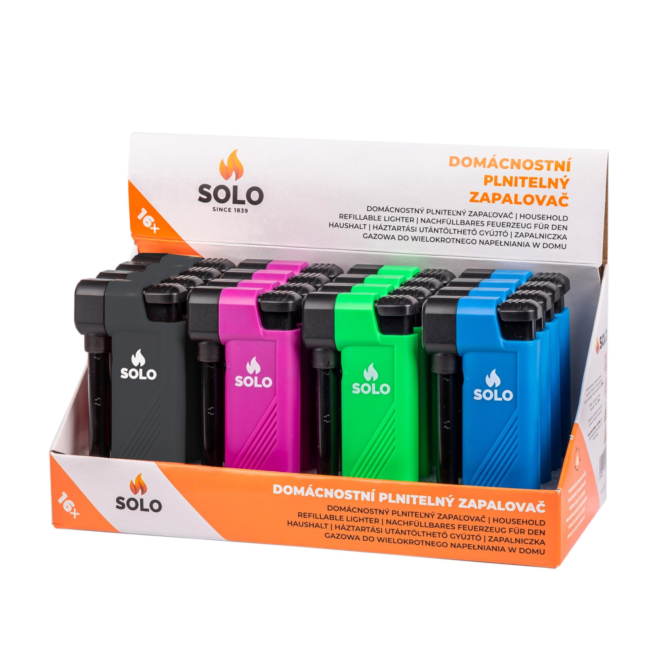 SOLO zapalovač domácnostní OTOČNÝ (19 cm)